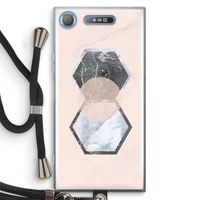 Creatieve toets: Sony Xperia XZ1 Transparant Hoesje met koord