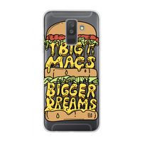 Big Macs Bigger Dreams: Samsung Galaxy A6 Plus (2018) Transparant Hoesje