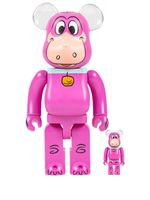 MEDICOM TOY x The Flintstones figurines BE@RBRICK Dino 100 % et 400 % - Rose - thumbnail