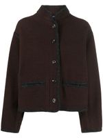 Soeur veste Olympe en laine - Marron Soeur veste Olympe en laine - Marron