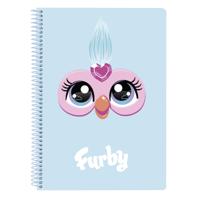 Notitieboekje Furby Hemelsblauw A5 80 Lakens