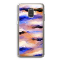 Donkere Wolken: Samsung Galaxy A8 (2018) Transparant Hoesje