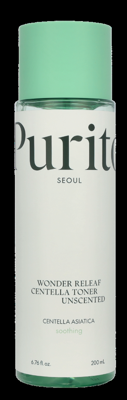 Purito Seoul Wonder Releaf Centella Toner Unscented 200 ml Make-up verwijderaar en reiniger