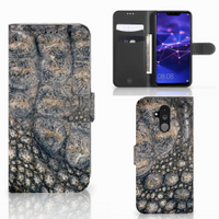 Huawei Mate 20 Lite Telefoonhoesje met Pasjes Krokodillenprint - thumbnail