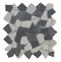 Stabigo Mosaic Y mix gray - cream 30x30 cm
