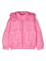 DSQUARED2 KIDS veste matelassée à capuche amovible - Rose - thumbnail