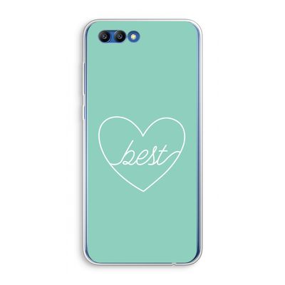 Best heart pastel: Honor 10 Transparant Hoesje