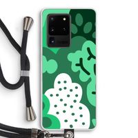 Bushes: Samsung Galaxy S20 Ultra Transparant Hoesje met koord