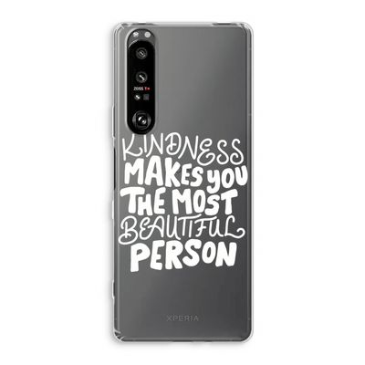 The prettiest: Sony Xperia 1 III Transparant Hoesje