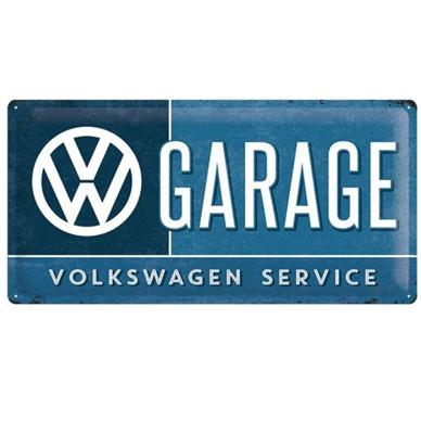 Volkswagen Service Garage 25 x 50 cm - LAATSTE KANS