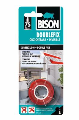 Bison Doublefix Onzichtbaar Dcrd 19Mmx1.5M*6 Nlfr - 6311830 - 6311830