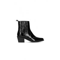 PS Poelman - Zwart | Dames | Laarsje | Zwart | 41 | regular | Kamst mode