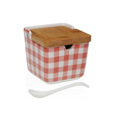 Suikerpot Versa VICHY Keramisch 8,8 x 8,5 x 8,8 cm