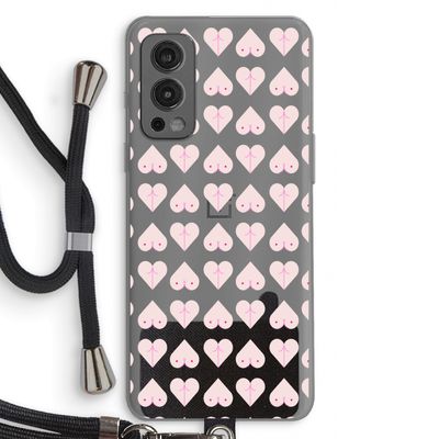 Ass 'n Titties: OnePlus Nord 2 5G Transparant Hoesje met koord