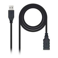 Kabel USB 3.0 A naar USB A NANOCABLE 10.01.0902BK 2 m