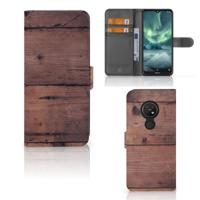 Nokia 7.2 | Nokia 6.2 | Book Style Case | Old Wood