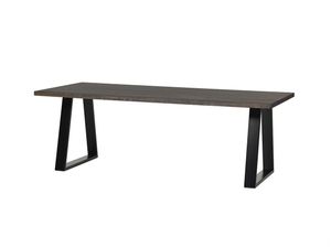 Tafel GEO eiken trapezium poot | 180cm x 100cm | White-Wash