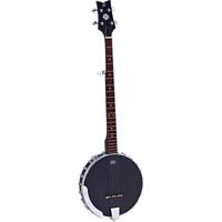 Ortega Raven Series OBJE250OP-SBK open back banjo met tas - thumbnail