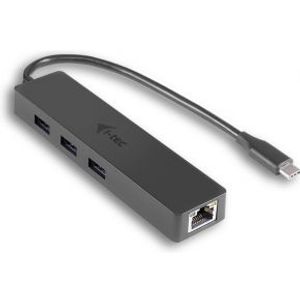 I-tec C31GL3SLIM USB 3.0 (3.1 Gen 1) Type-C 5000Mbit/s Zwart hub & concentrator