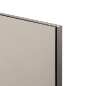 BRAUER Alu Spiegel - 100x70cm - zonder verlichting - rechthoek - aluminium 3874-70