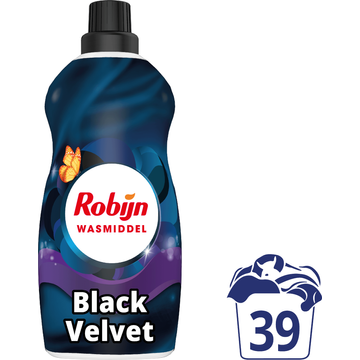 Robijn Klein & Krachtig Wasmiddel Zwart 1,19L bij Jumbo