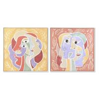 Canvas DKD Home Decor polyestyreen Canvas