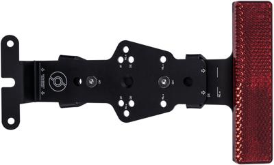 SUPERNOVA Lic.plate bracket spernova l1e matt black