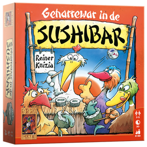 999 Games geharrewar in de Sushibar