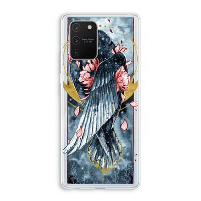 Golden Raven: Samsung Galaxy S10 Lite Transparant Hoesje