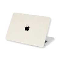 Lunso MacBook Air 15 inch (2023-2025) cover hoes - case - Teddy Puffy Khaki