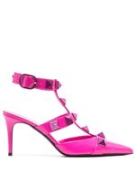 Valentino Garavani escarpins Roman Stud 85 mm à bout pointu - Rose