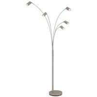 Globo 5-lichts vloerlampRobby zand bruin - 57910-5SSA