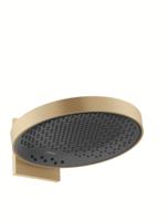 Hansgrohe Rainfinity PowderRain hoofddouche 360 3jet met douche-arm, Brushed Bronze Hansgrohe Rainfinity PowderRain hoofddouche 360 3jet met douche-arm, Brushed Bronze