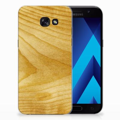 Samsung Galaxy A5 2017 | Bumper Hoesje | Licht Hout