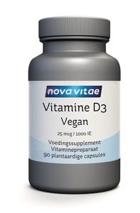 Vitamine D3 1000IE/25mcg vegan