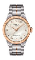 Horlogeband Tissot T605033556 Staal Bi-Color 18mm - thumbnail