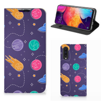 Samsung Galaxy A50 Hippe Standcase Space - thumbnail