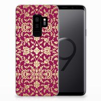 Siliconen Hoesje Samsung Galaxy S9 Plus Barok Pink - thumbnail