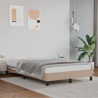 Bedframe kunstleer cappuccinokleurig 120x200 cm