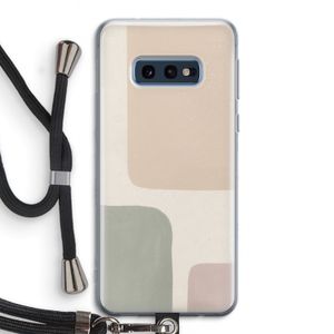 Geo #7: Samsung Galaxy S10e Transparant Hoesje met koord