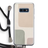 Geo #7: Samsung Galaxy S10e Transparant Hoesje met koord
