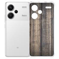 Xiaomi Redmi 13 Pro Plus Hoesje - Steigerhout TPU Antishock
