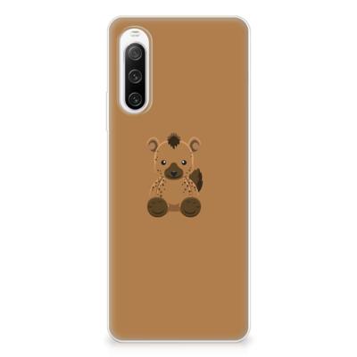 Sony Xperia 10 IV Telefoonhoesje met Naam Baby Hyena Sony Xperia 10 IV Telefoonhoesje met Naam Baby Hyena
