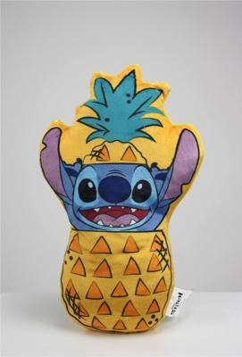 Stitch ananas sierkussen 22 x 35 cm