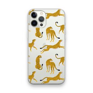 Luipaard: iPhone 12 Pro Max Transparant Hoesje