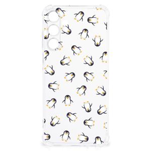 Doorzichtige Silicone Hoesje voor Samsung Galaxy A25 Pinguïn