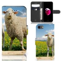 iPhone 7 | 8 | SE (2020) | SE (2022) | Telefoonhoesje | Met pasjeshouder | Schaap en Lammetje