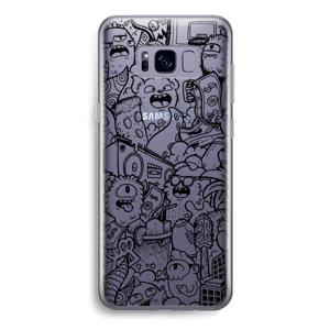 Vexx Black City : Samsung Galaxy S8 Transparant Hoesje