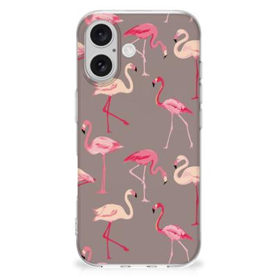 iPhone 16 | TPU Hoesje | Flamingo