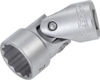 HAZET Scharnierende dopsleutel 880G-Z16 · 3/8 inch (10 mm) vierkant hol · Buitentwaalfkant tractieprofiel · SW 16 mm